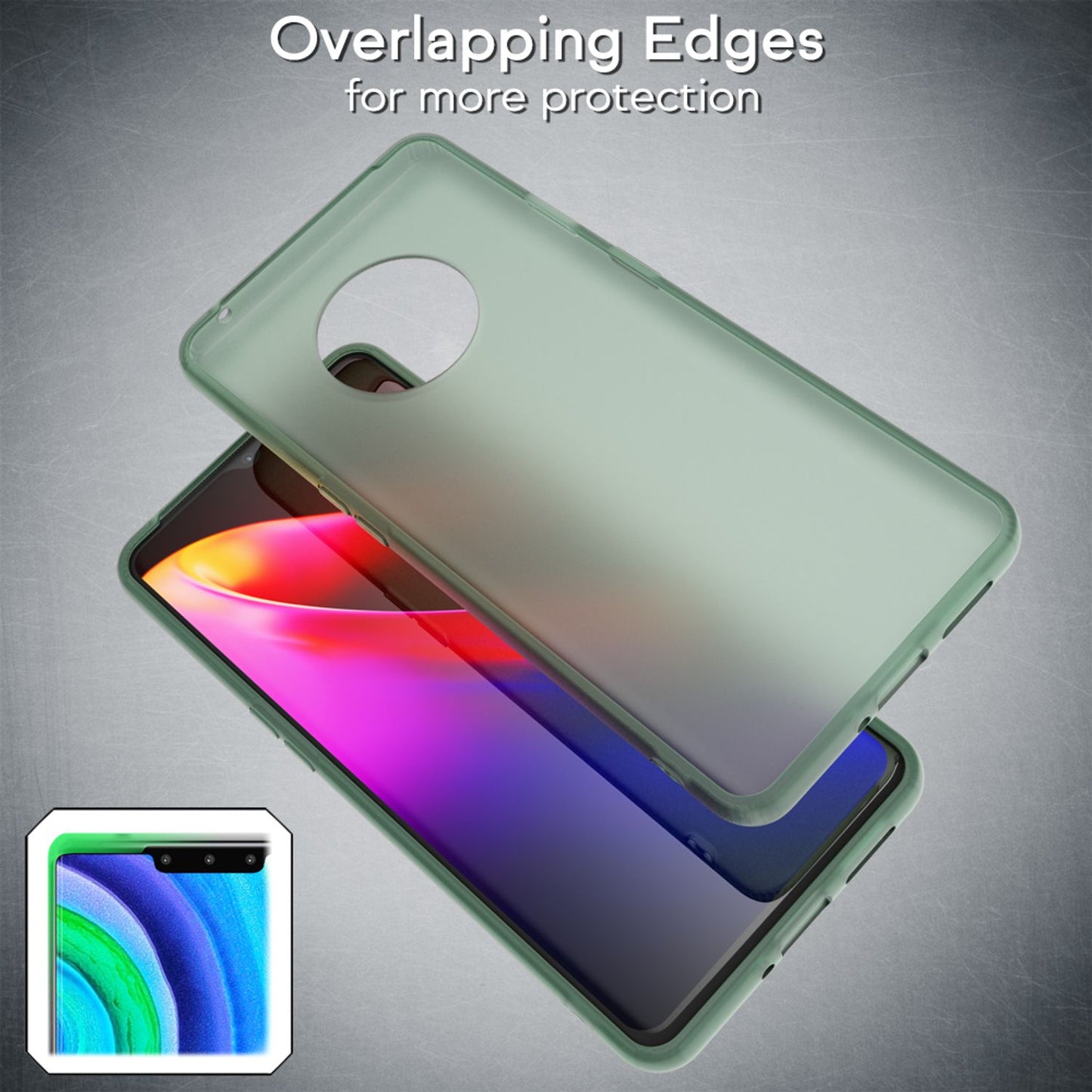 Husă de telefon mobil NALIA pentru Huawei Mate 30 Pro, husă de protecție subțire, tip bumper bag