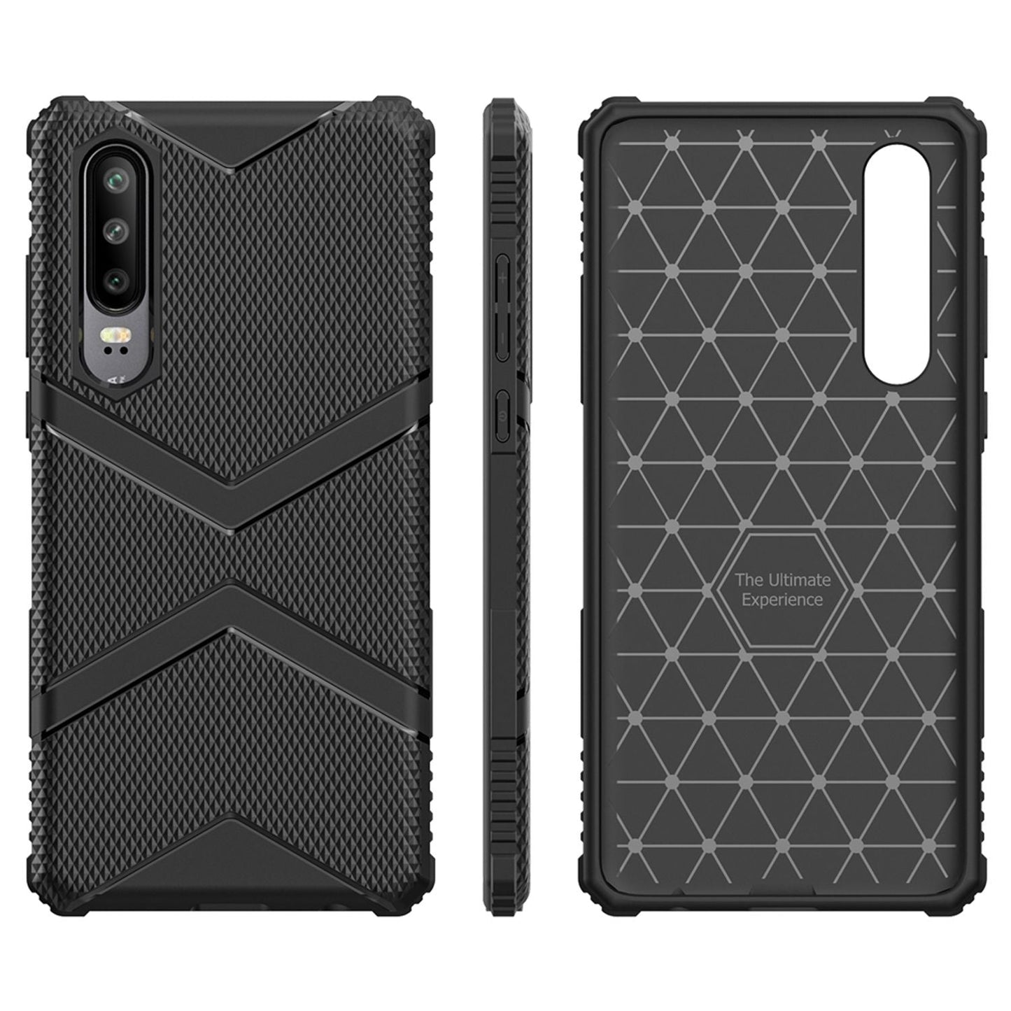 NALIA Handy Hülle kompatibel mit Huawei P30, Silikon Case Cover Bumper stoßfest