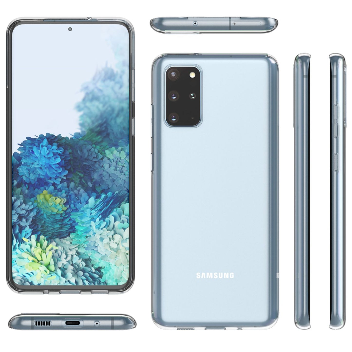 Husă de telefon NALIA pentru Samsung Galaxy S20 Plus, husă de protecție din silicon