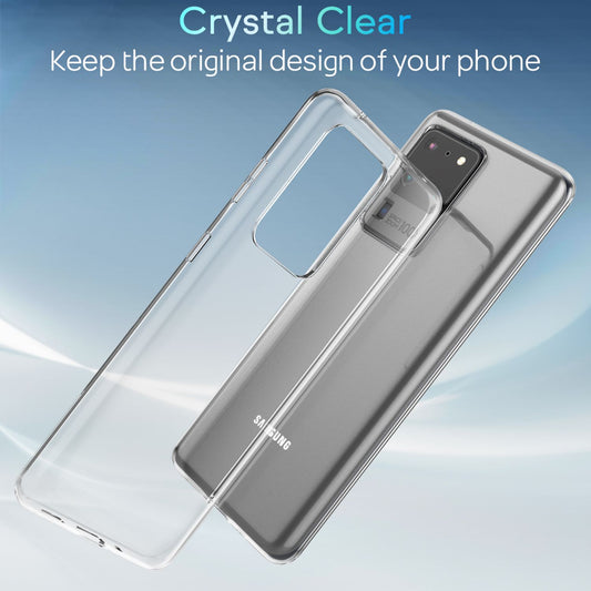 Husă NALIA AirFlex - Protecție transparentă, grosime 0,7 mm, compatibilă cu Galaxy S20 Ultra