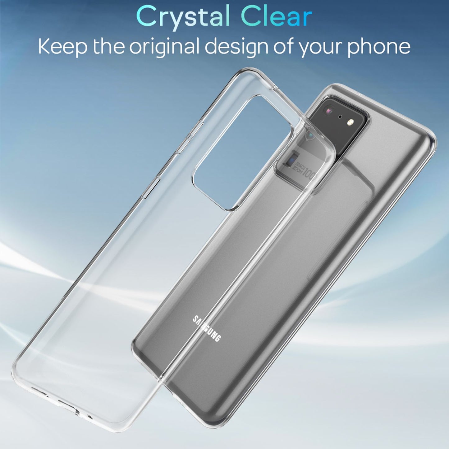 Husă NALIA AirFlex - Protecție transparentă, grosime 0,7 mm, compatibilă cu Galaxy S20 Ultra