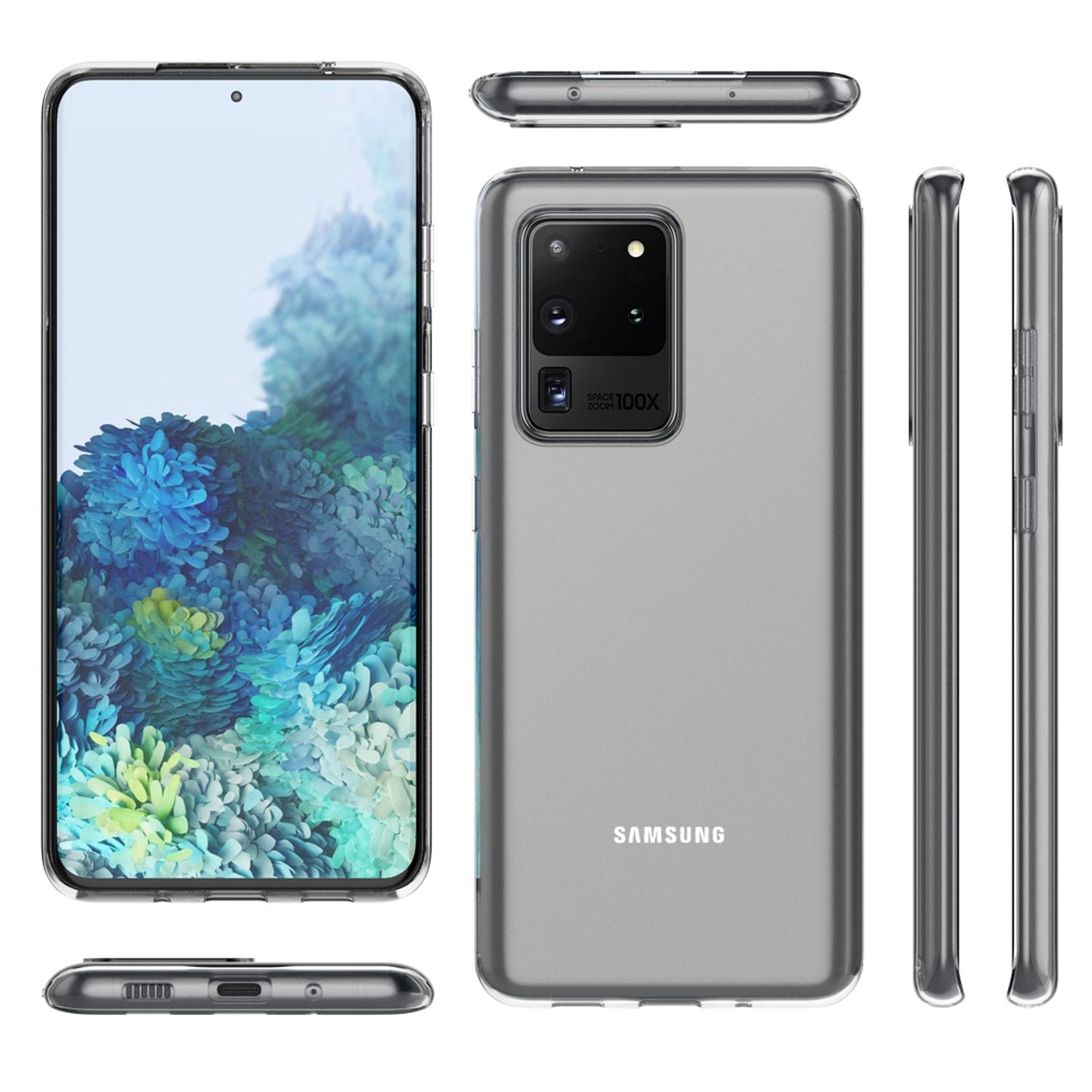 Husă NALIA AirFlex - Protecție transparentă, grosime 0,7 mm, compatibilă cu Galaxy S20 Ultra