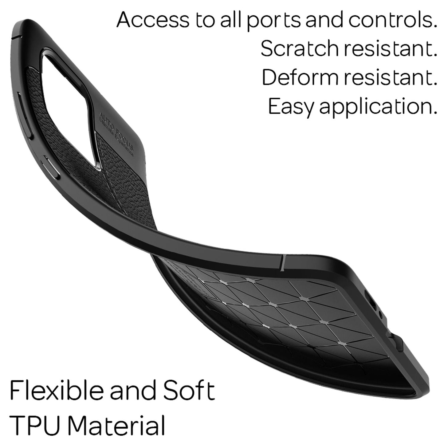 Husă NALIA Design pentru Galaxy S20, aspect piele - material TPU, compatibilă cu telefoanele de 6,2 inch, profil subțire