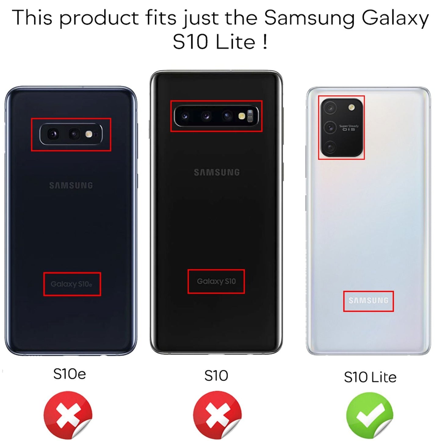 Husă NALIA RingDefend Protection - Carcasă TPU, rezistentă la șocuri, potrivită perfect pentru Galaxy S10 Lite
