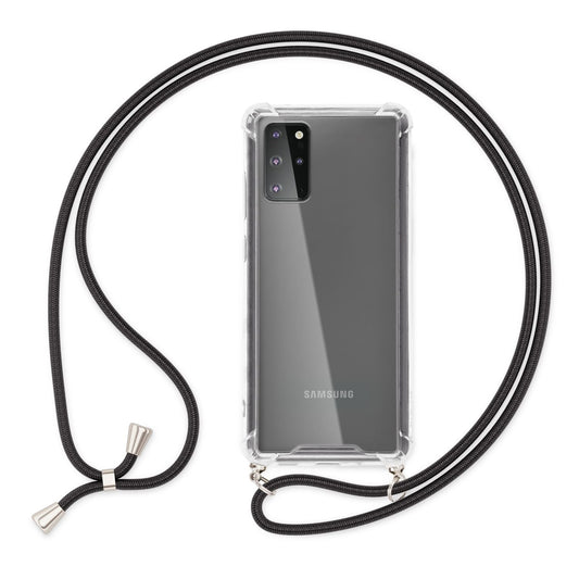 NALIA Galaxy S20 Plus Hangit Umhängehülle - Kompatibel Galaxy S20 Plus, Weiche Kordel, Verstellbare Länge