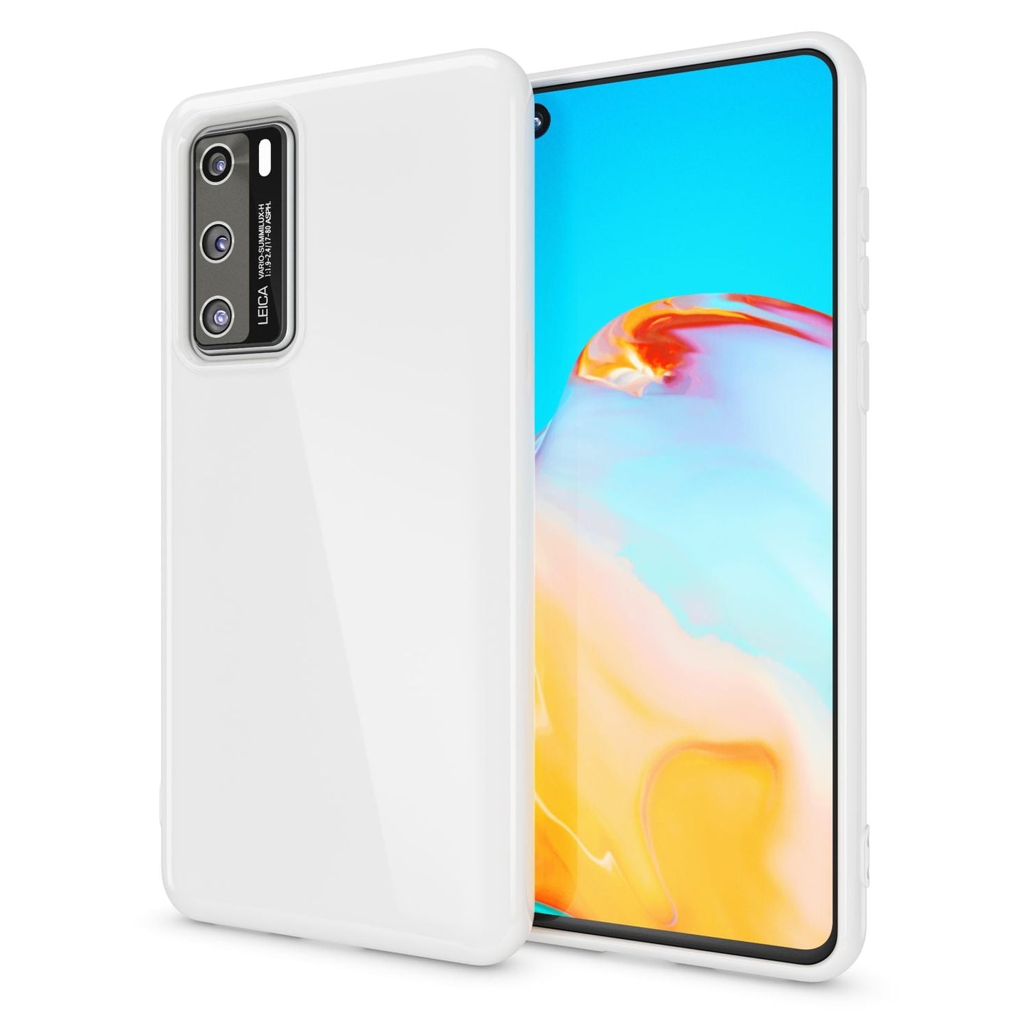 Husa de telefon NALIA pentru Huawei P40, husă de protecție subțire din silicon, TPU, cu bara de protecție
