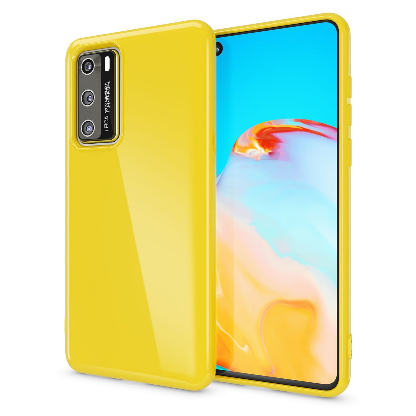Husa de telefon NALIA pentru Huawei P40, husă de protecție subțire din silicon, TPU, cu bara de protecție