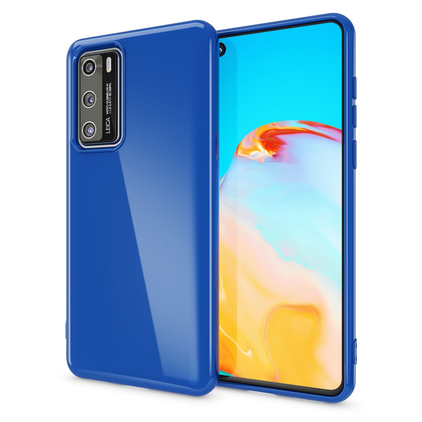 Husa de telefon NALIA pentru Huawei P40, husă de protecție subțire din silicon, TPU, cu bara de protecție