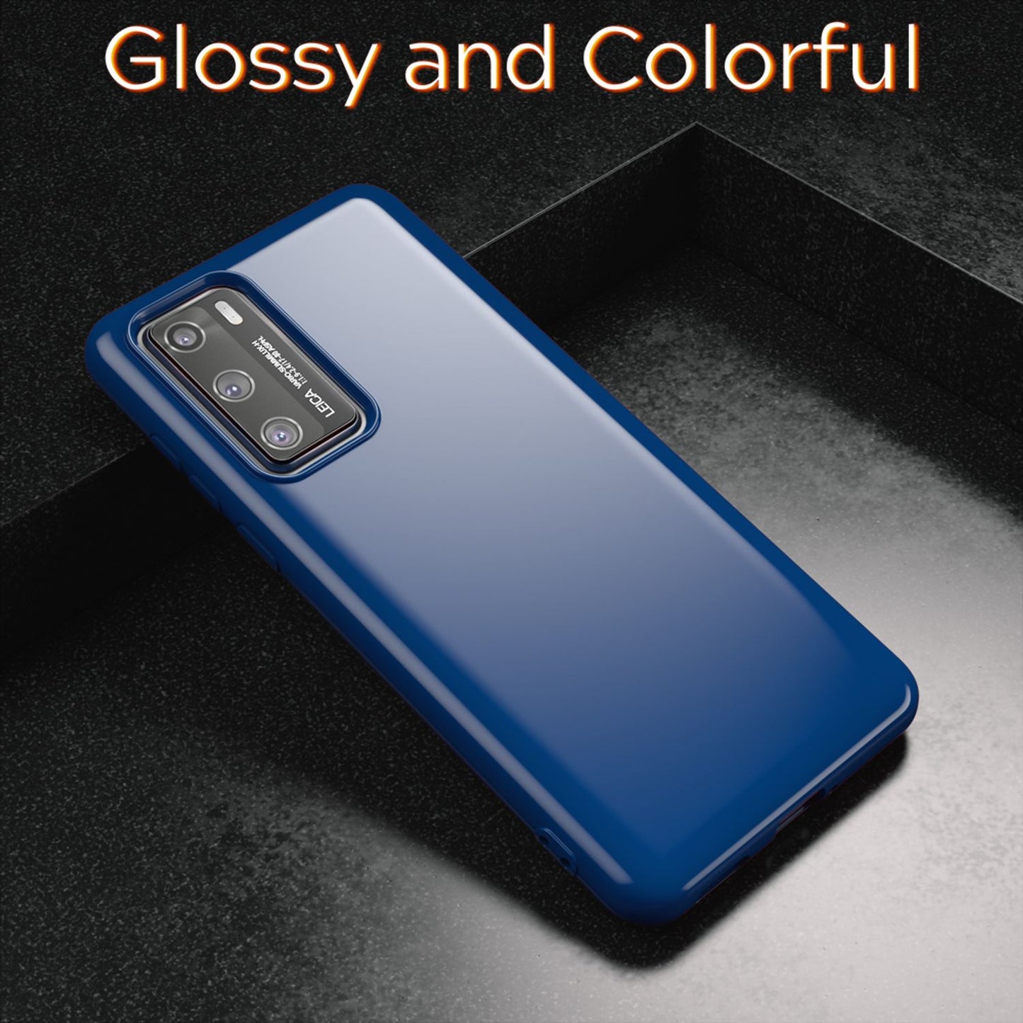 Husa de telefon NALIA pentru Huawei P40, husă de protecție subțire din silicon, TPU, cu bara de protecție