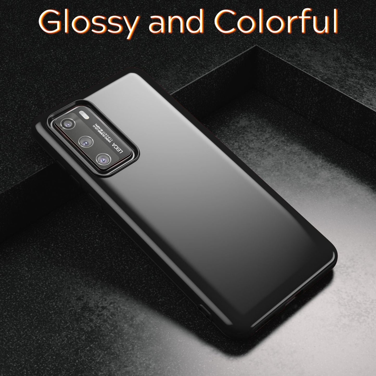 Husa de telefon NALIA pentru Huawei P40, husă de protecție subțire din silicon, TPU, cu bara de protecție