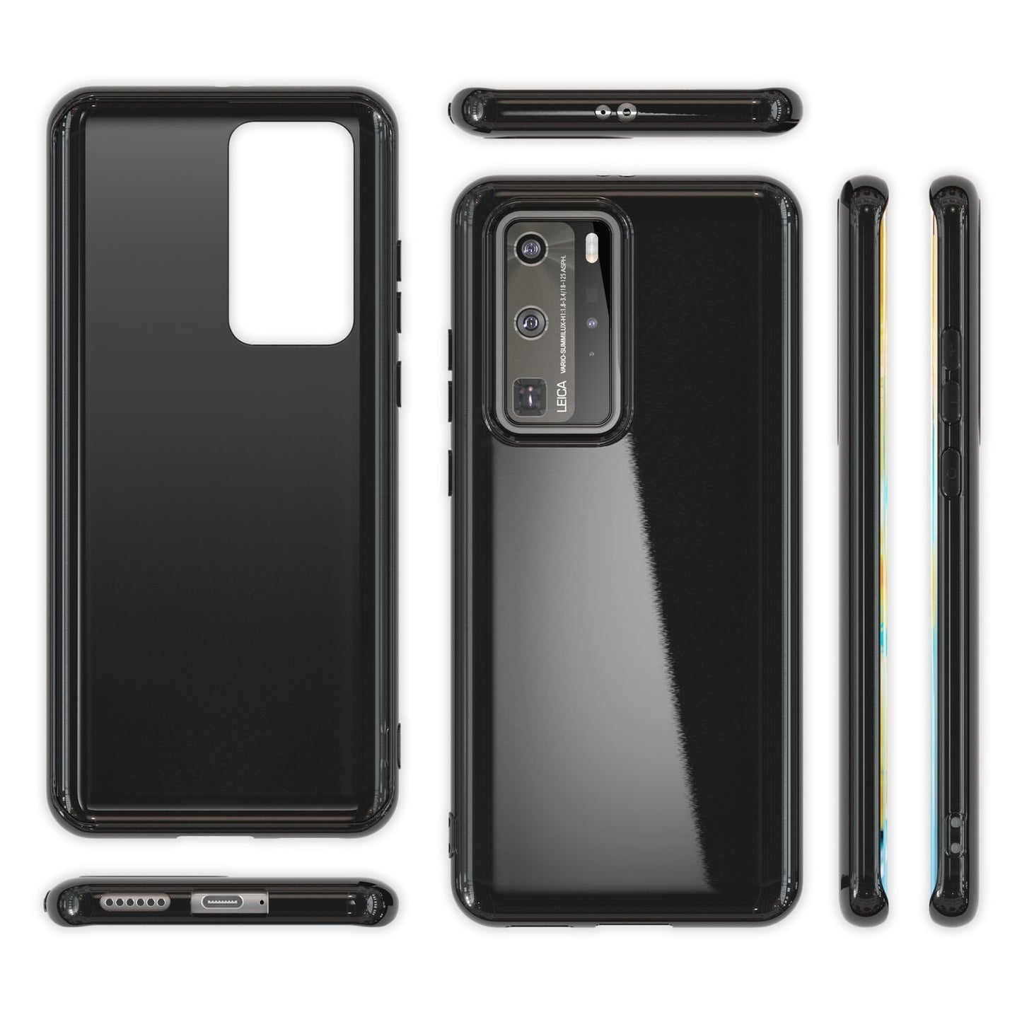NALIA Huawei P40 Pro Silikon Schutzhülle - Ultra Slim, TPU Material, 0,8 mm Dicke