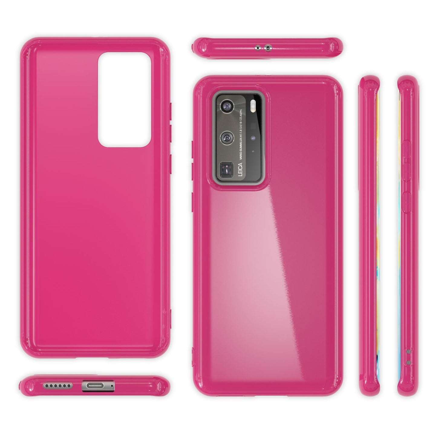 NALIA Huawei P40 Pro Silikon Schutzhülle - Ultra Slim, TPU Material, 0,8 mm Dicke