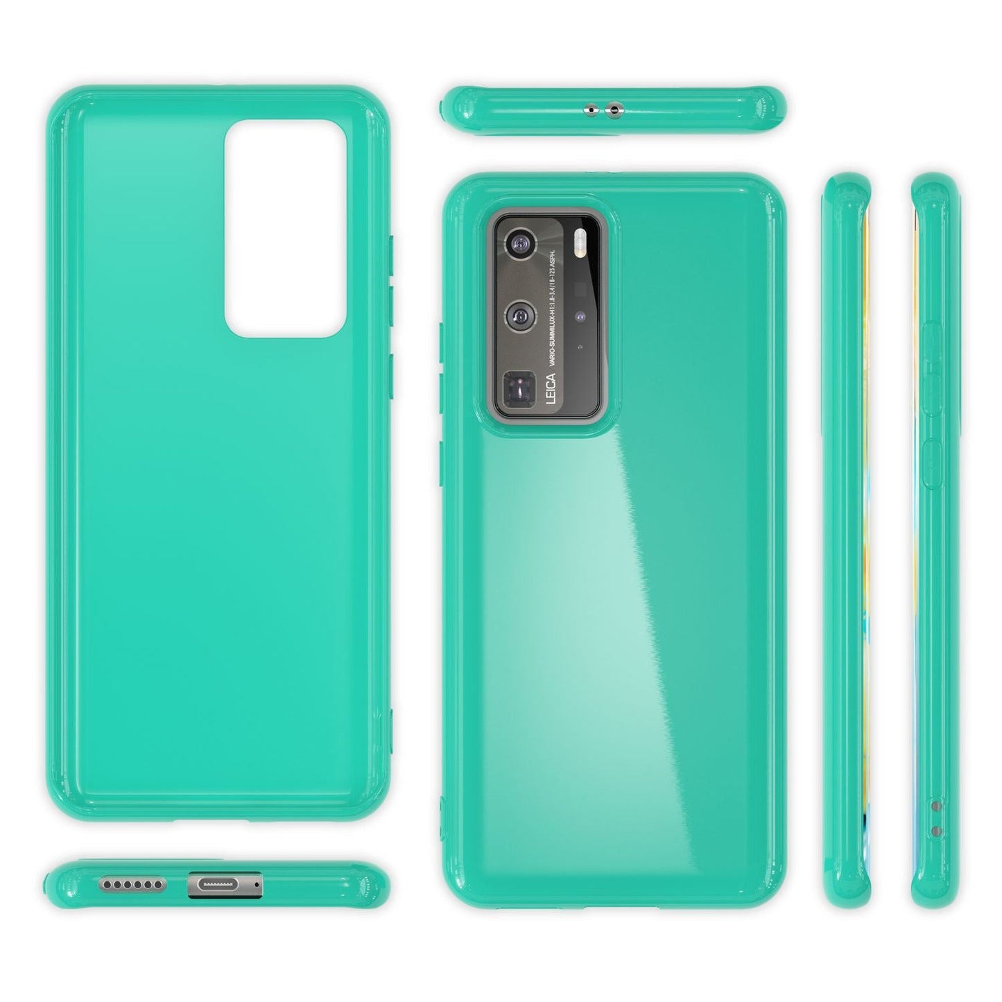 NALIA Huawei P40 Pro Silikon Schutzhülle - Ultra Slim, TPU Material, 0,8 mm Dicke