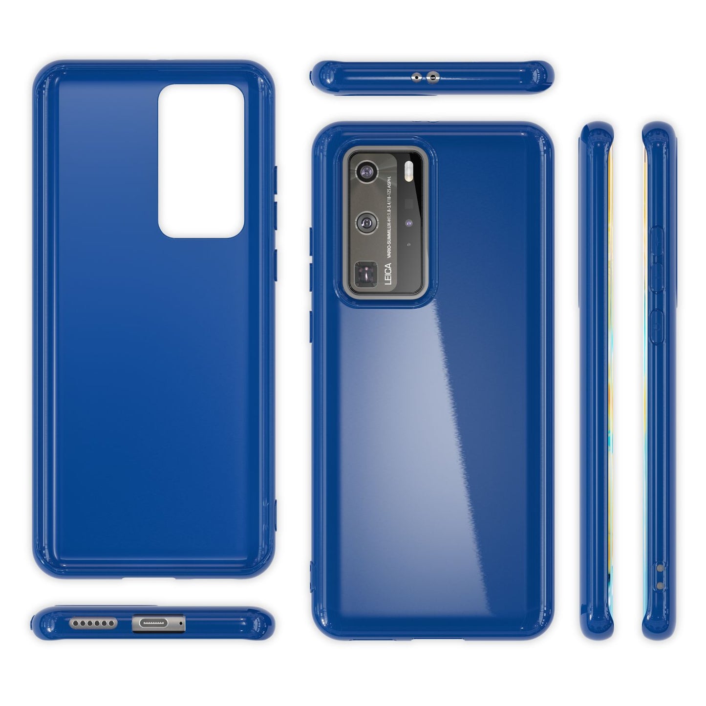 NALIA Huawei P40 Pro Silikon Schutzhülle - Ultra Slim, TPU Material, 0,8 mm Dicke