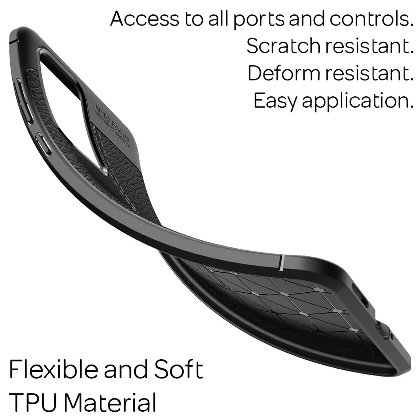 NALIA Huawei P40 Pro Lederoptik Hülle Slim Stoßfest Dünn