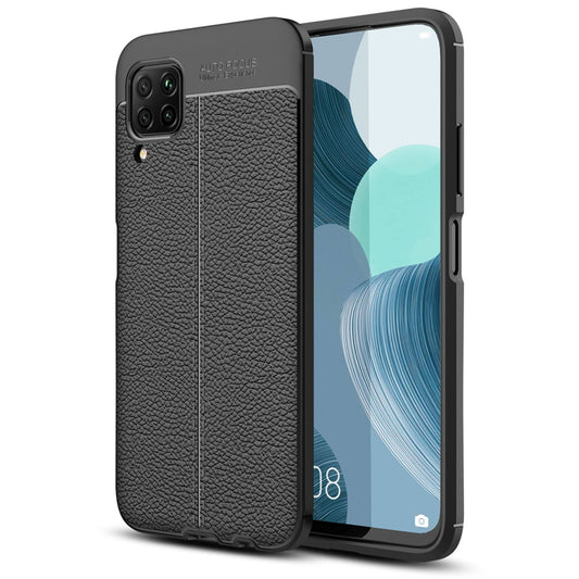 NALIA Handyhülle für Huawei P40 Lite Hülle, Leder Optik Stylische Handyhülle