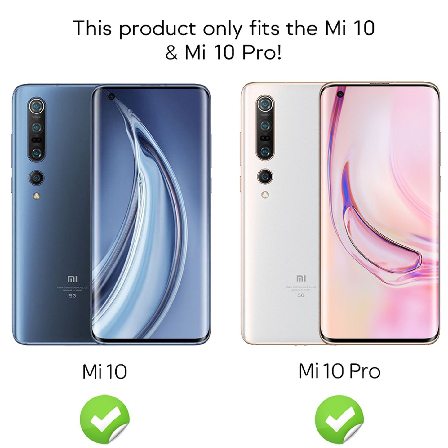 NALIA Berlin 360° Ring Handyhülle - Xiaomi Mi 10/Mi 10 Pro Kompatibel, Stoßfest Hybrid-Material