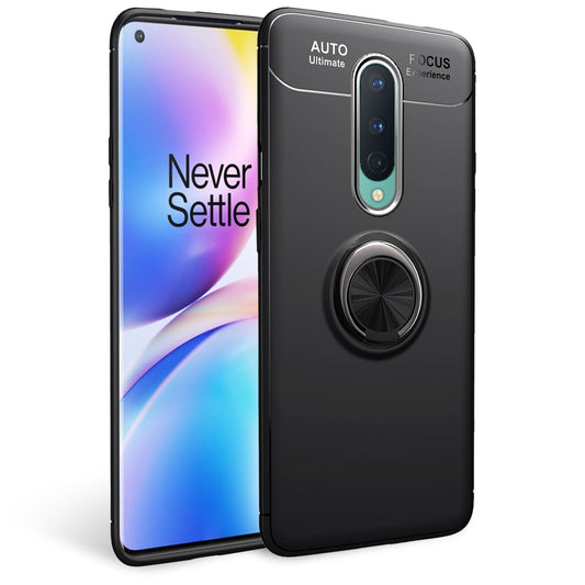 NALIA Ring Hülle für OnePlus 8, Handy Case Schutz Cover Bumper für KFZ-Halterung