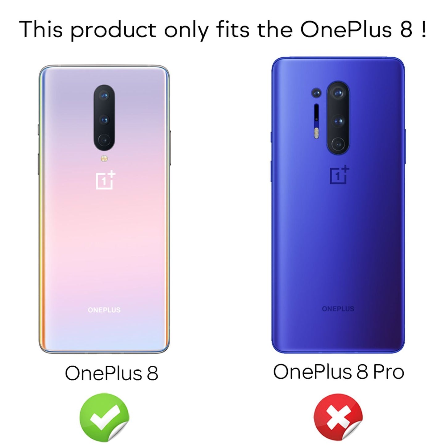 NALIA Ring Hülle für OnePlus 8, Handy Case Schutz Cover Bumper für KFZ-Halterung