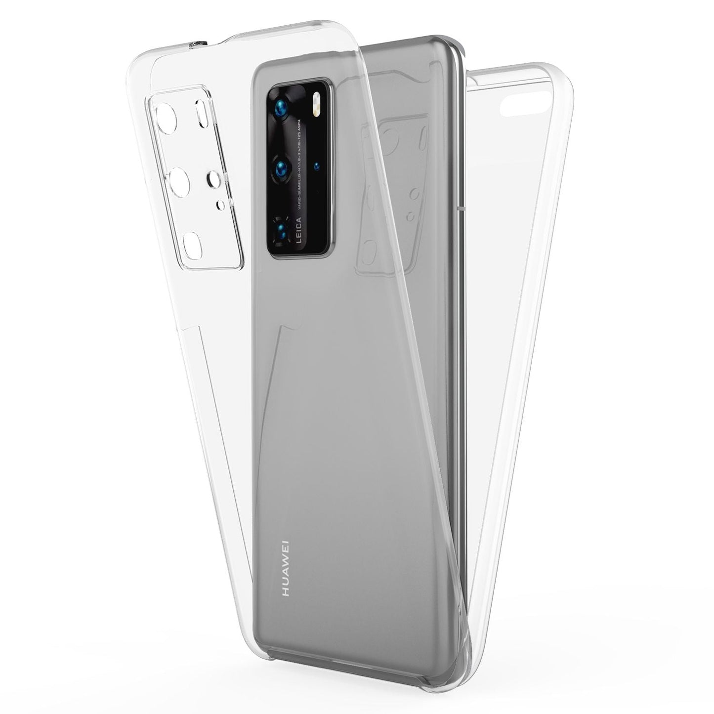 Husa de telefon NALIA 360° pentru Huawei P40 Pro, husă de protecție completă cu bara de protecție