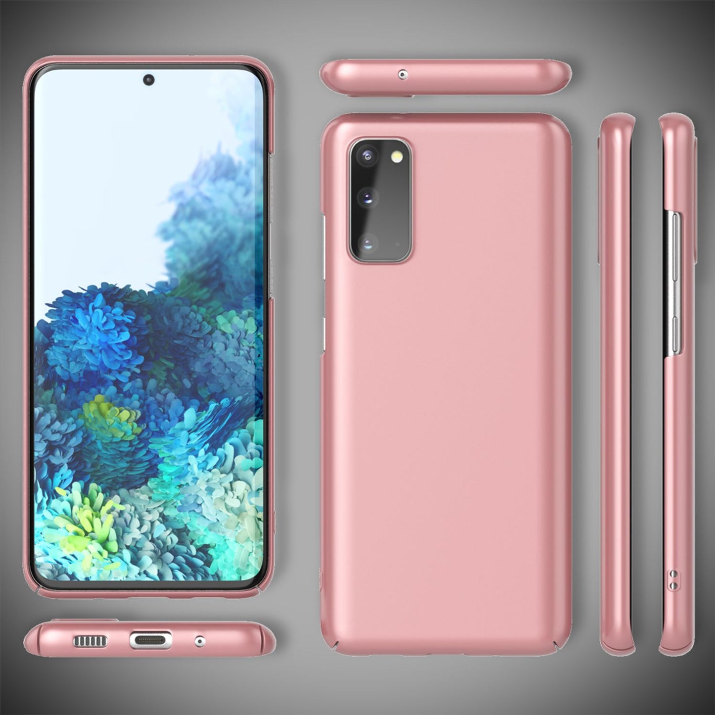 NALIA Hard Case Samsung Galaxy S20 - 0,5 mm Dicke, Kratzschutz