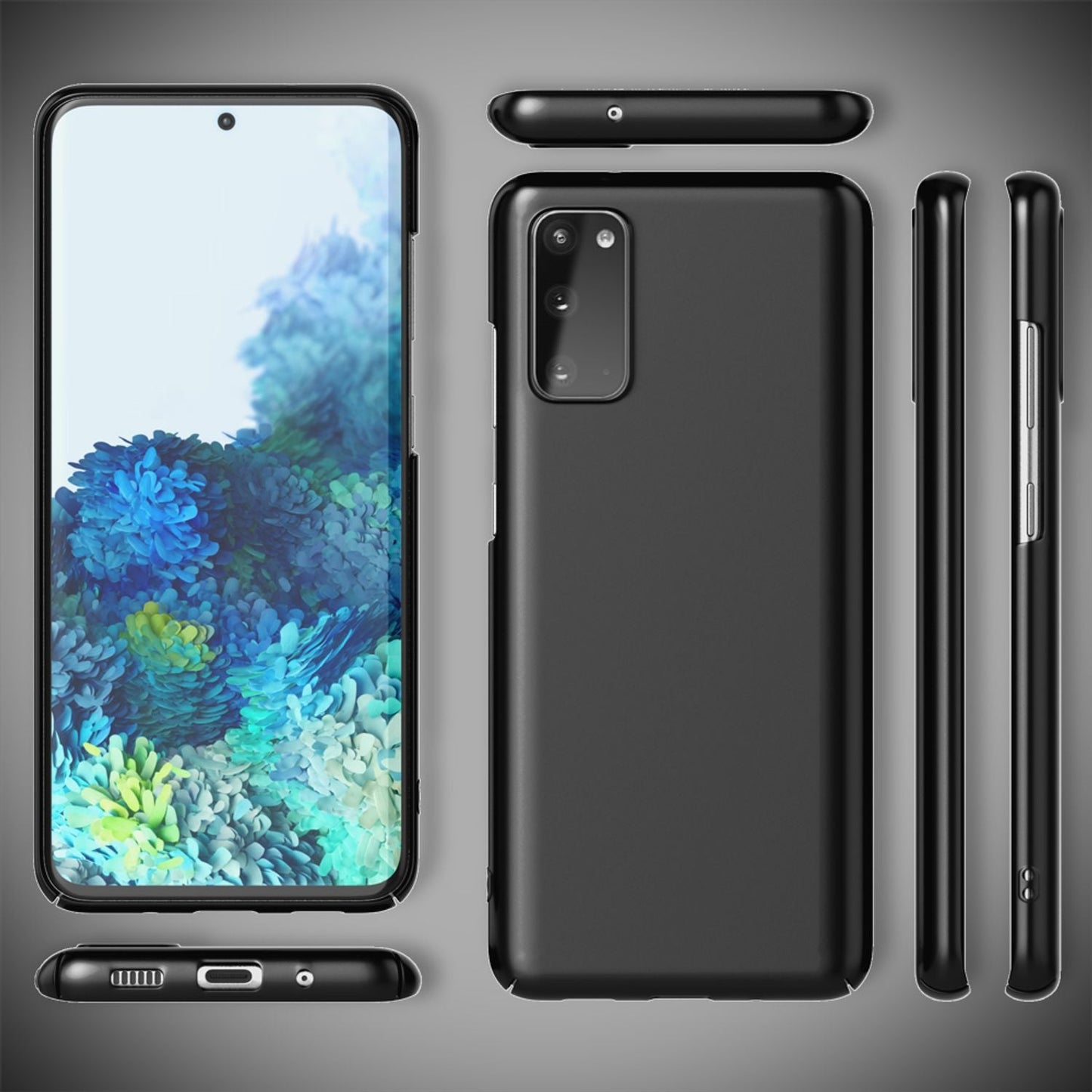 NALIA Hard Case Samsung Galaxy S20 - 0,5 mm Dicke, Kratzschutz