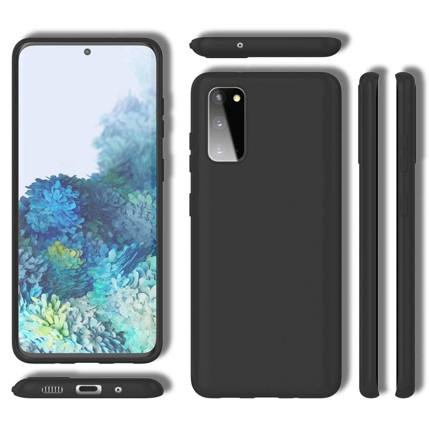 Nalia Neon Handy Hülle Neon Case Strahlende Farben - Galaxy S20 Kompatibel, TPU Silikon, Bumper