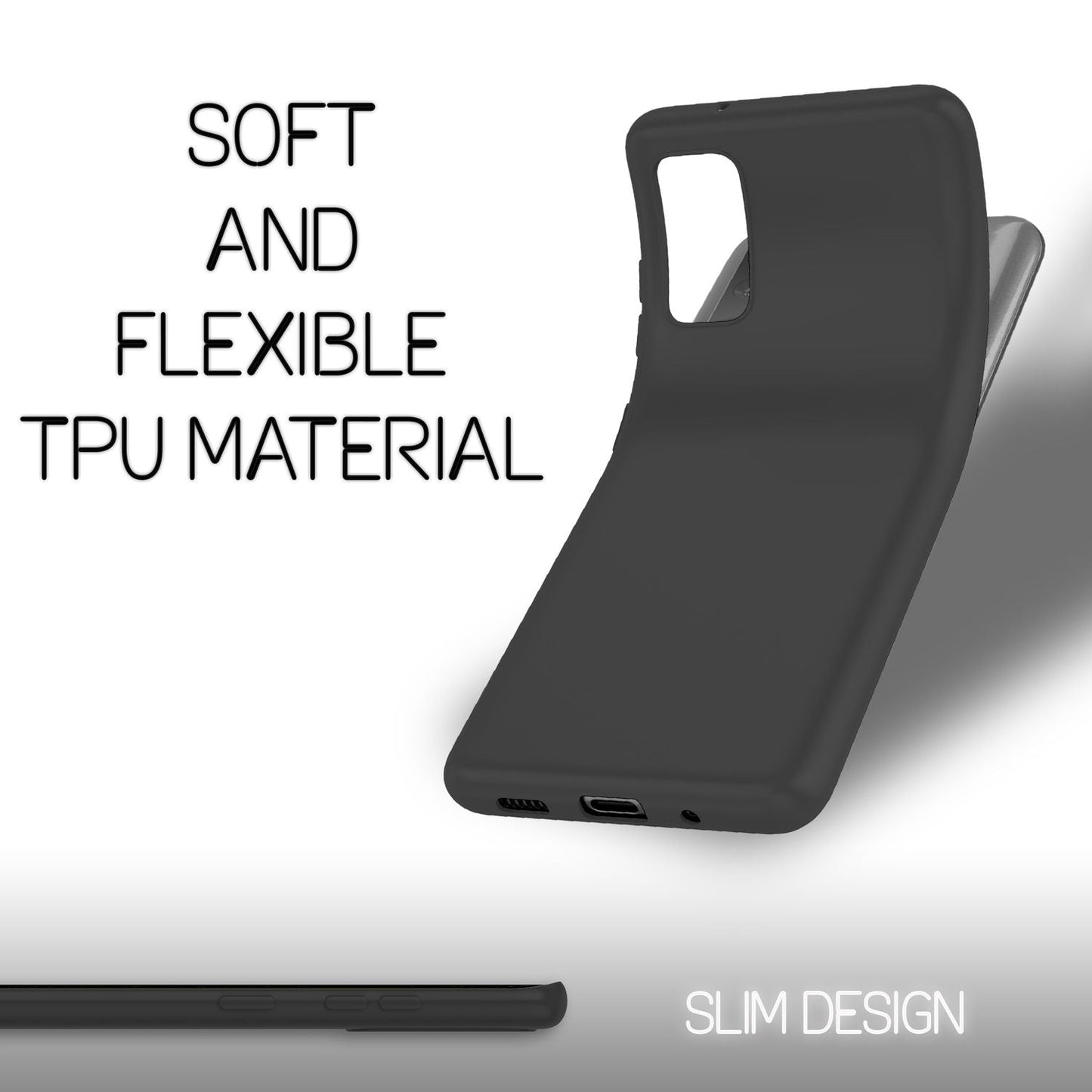 Nalia Neon Handy Hülle Neon Case Strahlende Farben - Galaxy S20 Kompatibel, TPU Silikon, Bumper