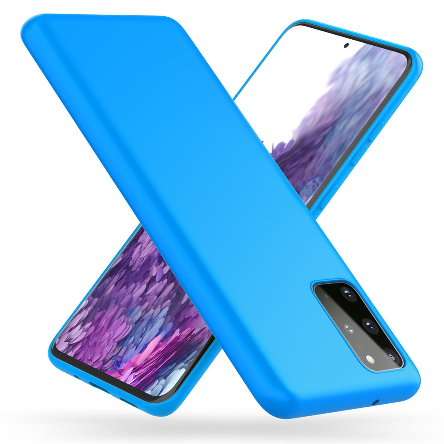 NALIA Neon Handy Hülle für Samsung Galaxy S20 Plus, Silikon Case Phone Cover