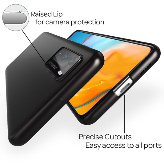 NALIA Hard Case Huawei P40 Dünne Hülle - 0,5 mm Stärke Mattes Cover Schutz Bumper