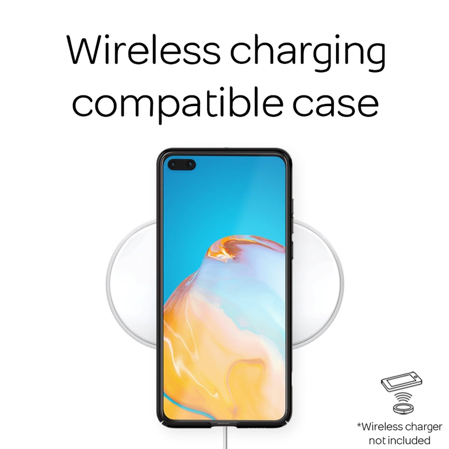 NALIA Hard Case Huawei P40 Dünne Hülle - 0,5 mm Stärke Mattes Cover Schutz Bumper