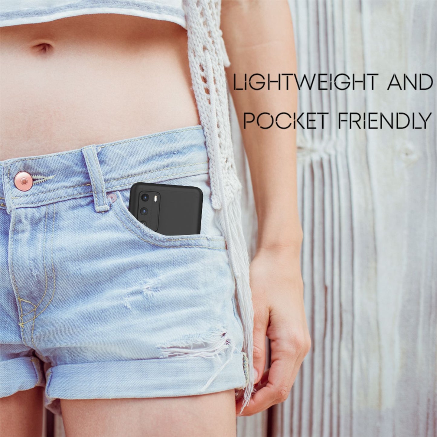 NALIA 360 Grad Handy Hülle für Huawei P40, Full Cover & Glas Case Rundum Bumper