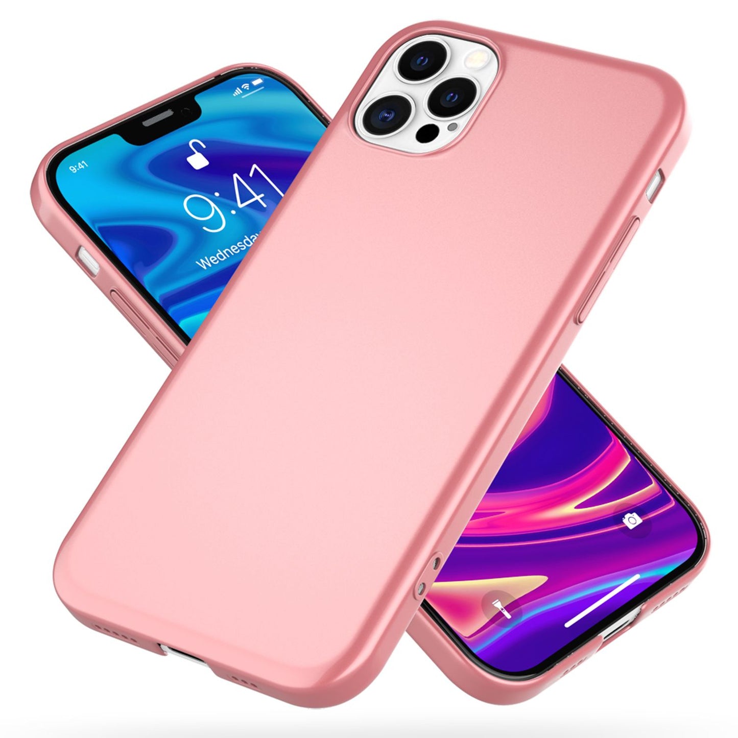 NALIA Hard Case für iPhone 12 Pro Max, Slim Cover Handy Hülle Schutz Tasche Etui