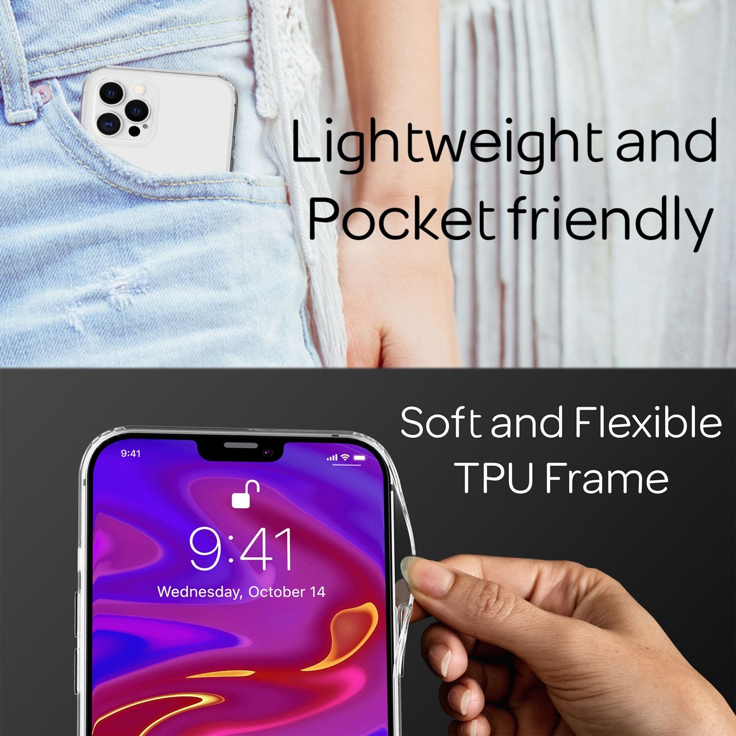 Husă de telefon NALIA pentru iPhone 12 Pro Max, husă rigidă și carcasă de protecție din silicon