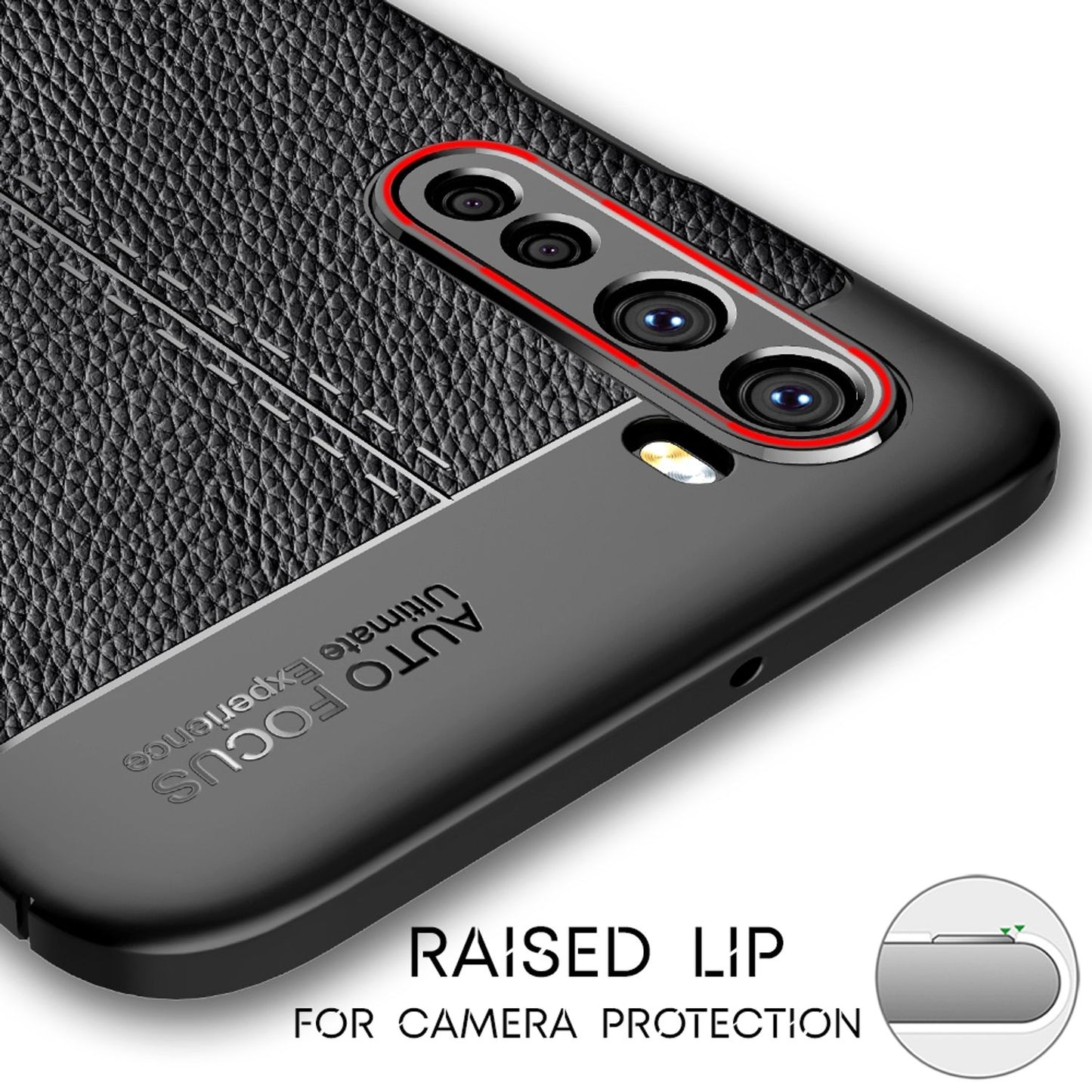 NALIA Design Handy Hülle für OnePlus Nord, Leder Look Phone Case Cover Bumper