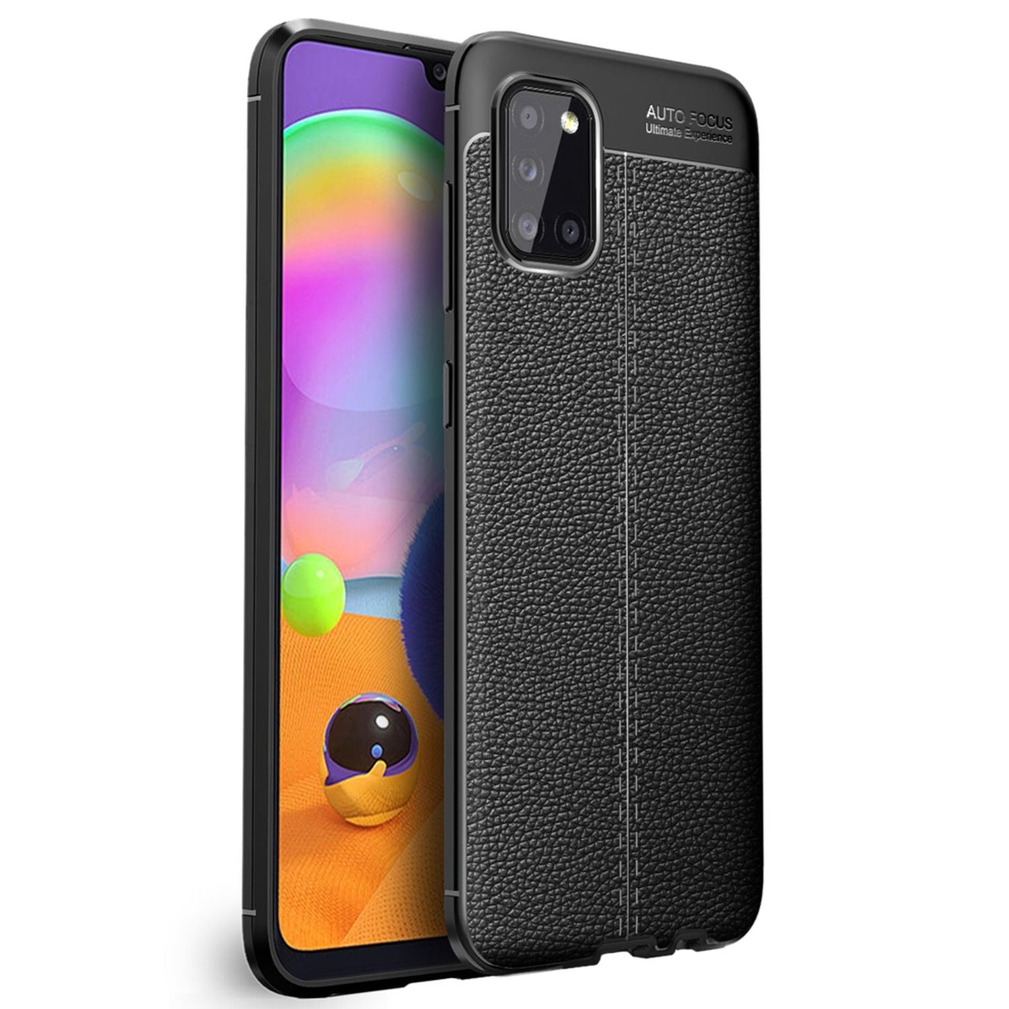 Husă de telefon NALIA Design pentru Samsung Galaxy A31, aspect piele