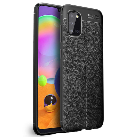 Husă de telefon NALIA Design pentru Samsung Galaxy A31, aspect piele