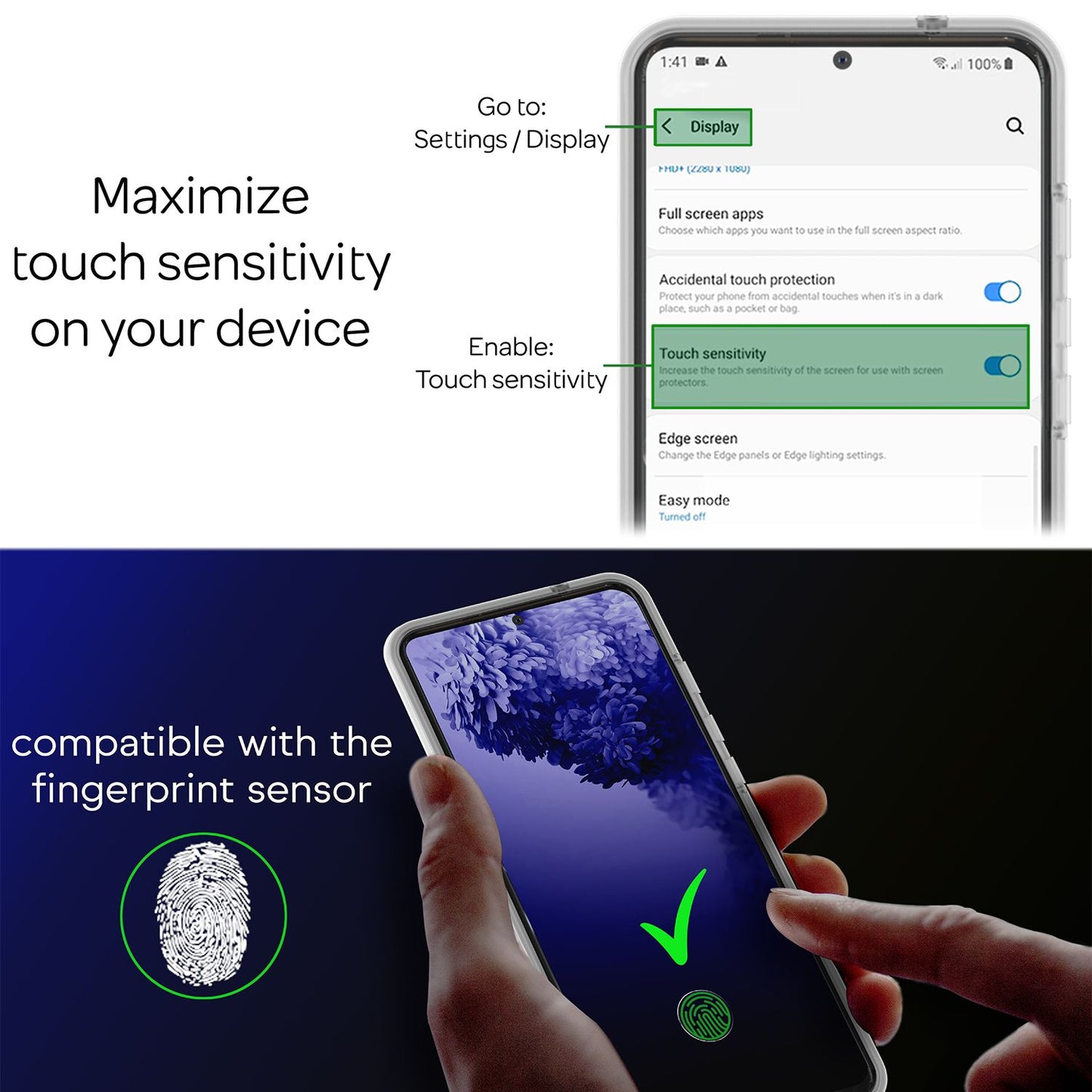NALIA 360 Handy Hülle für Samsung Galaxy S20 Ultra, Clear Case Schutz Cover Etui