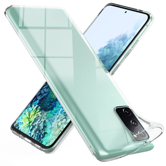 NALIA Galaxy S20 FE AirFlex Transparente Hülle - Dicke 0,8 Millimeter, Gewicht 12 g, Silikon
