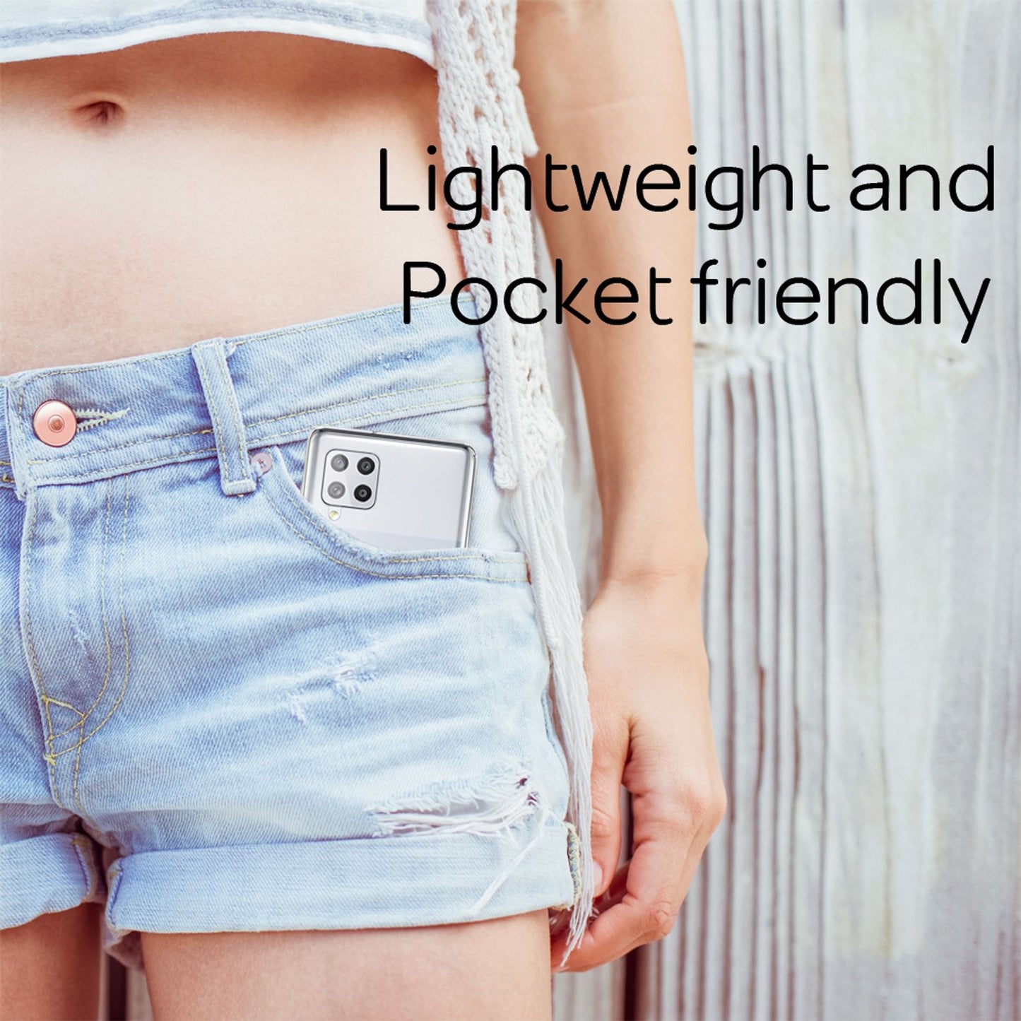 NALIA Galaxy A42 5G Klar AirFlex Hülle - Dünn 0,9 mm, Passgenau, Anti-Verfärbung