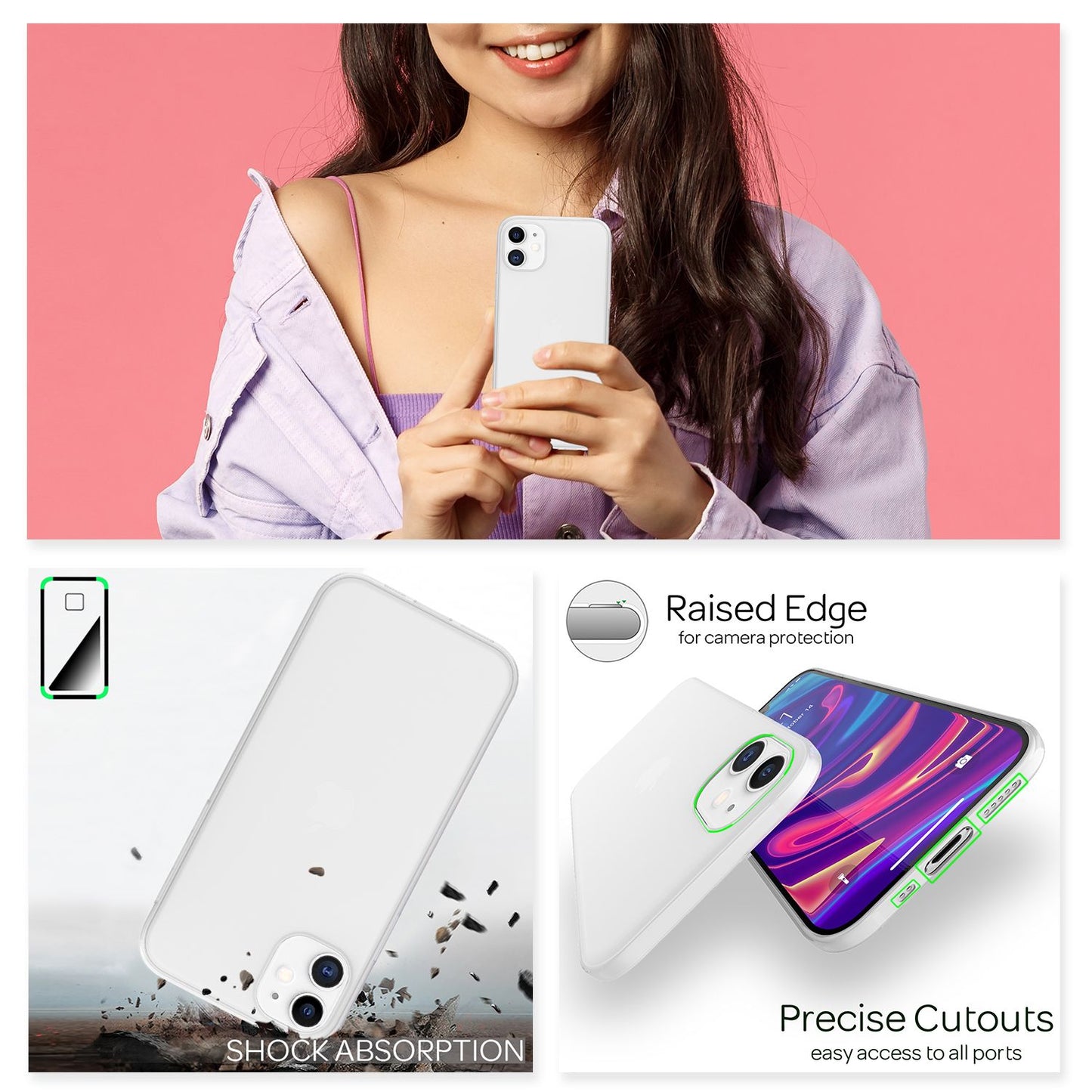 NALIA IPhone 12 Mini Extra Dünn Premium Hard Case - Ultra Slim Passgenau 0,3mm Dicke