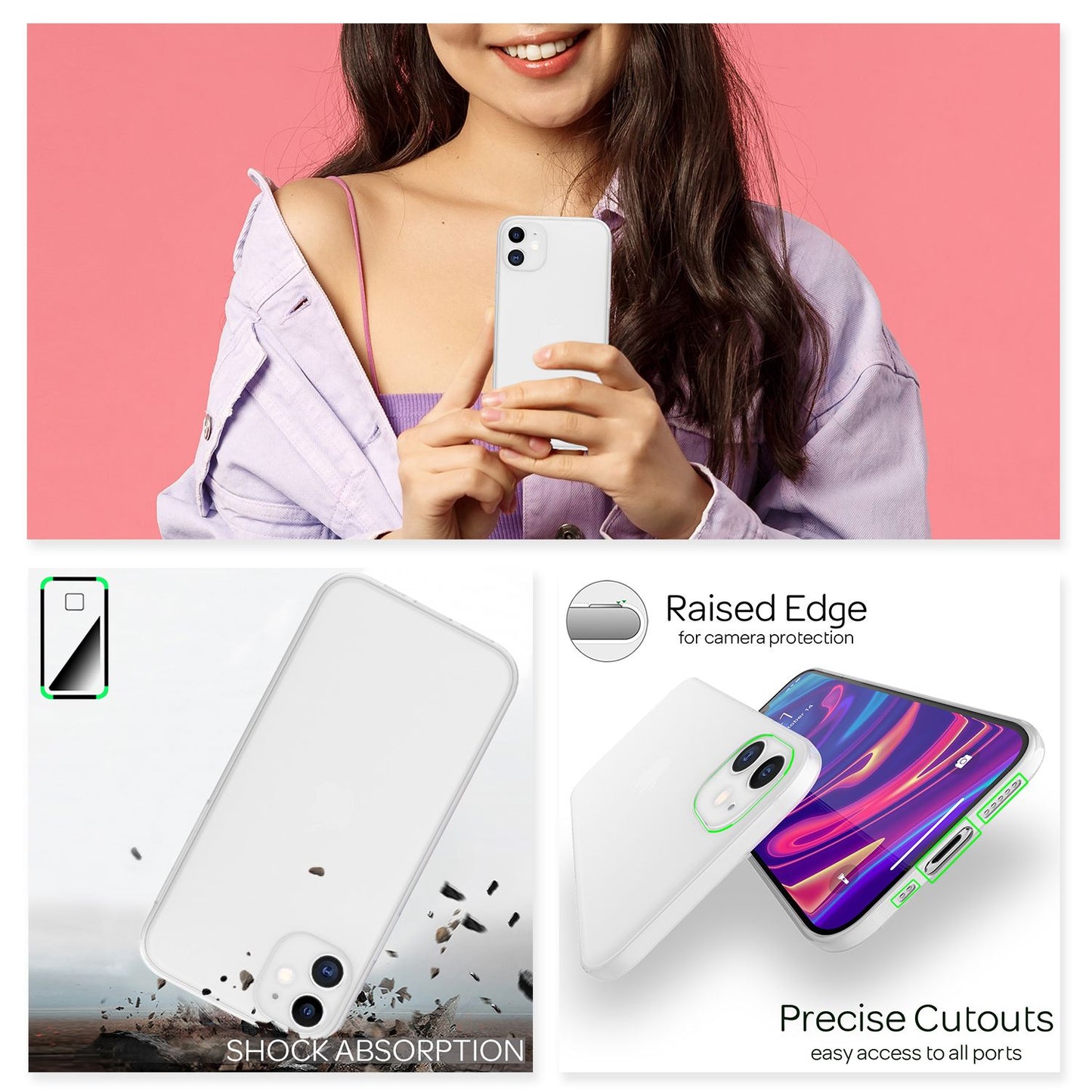 NALIA IPhone 12 Mini Extra Dünn Premium Hard Case - Ultra Slim Passgenau 0,3mm Dicke