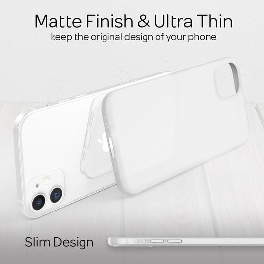 Husă NALIA Extra Thin, Ultra Slim - grosime 0,3 mm, compatibilă cu iPhone 12 Pro, material policarbonat