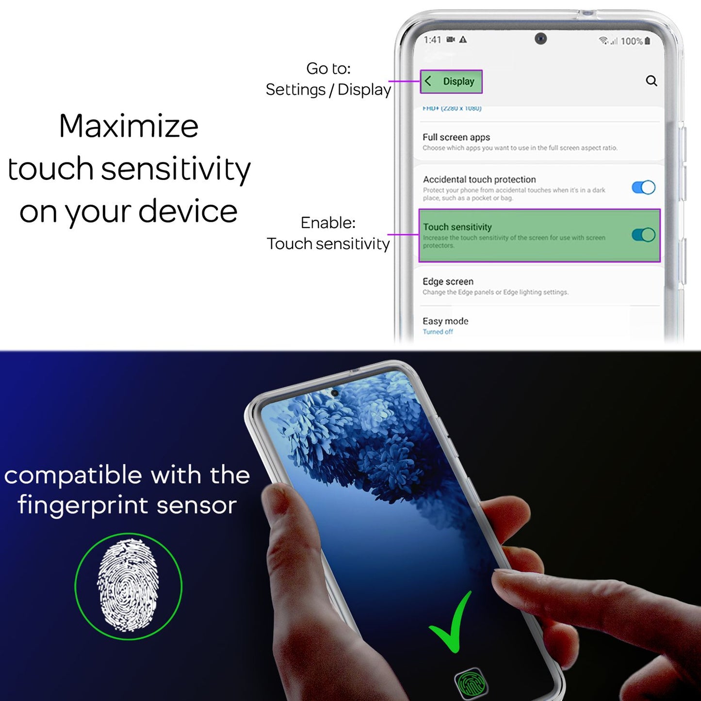 NALIA 360 Grad Handy Hülle - Transparent Schutz TPU Stoßfest Voller Rundumschutz Maße 159x73 mm