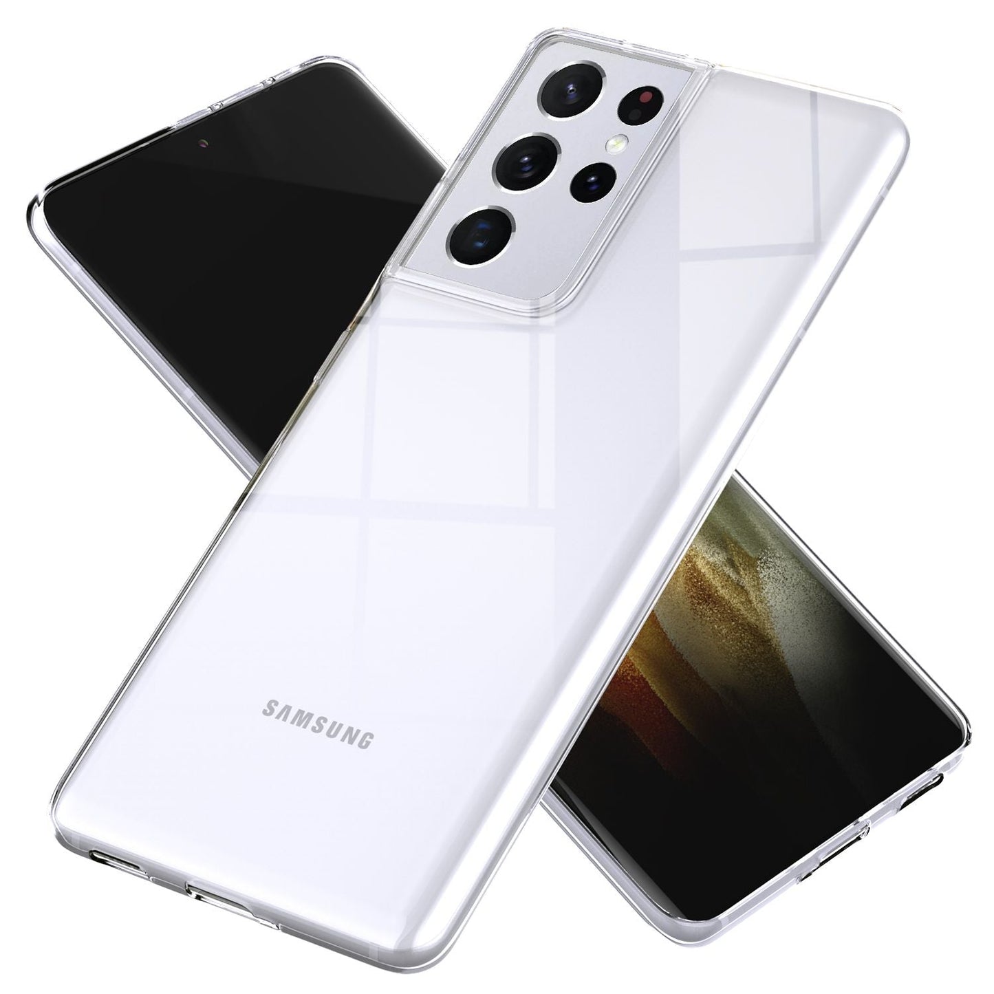 Husă NALIA AirFlex pentru Galaxy S21, ultratransparentă, din silicon - grosime 0,7 mm, greutate 9 g