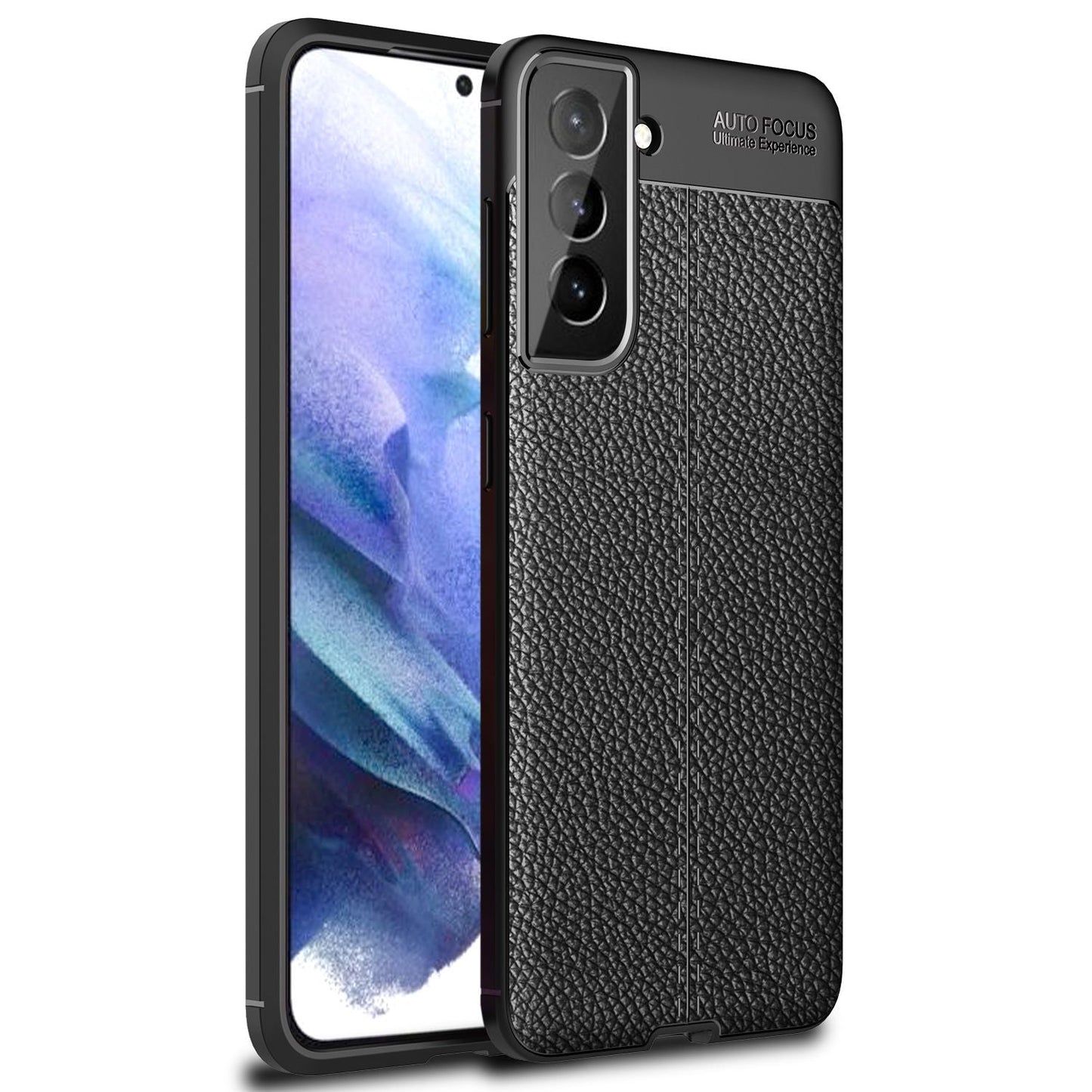Husă de telefon NALIA Design pentru Samsung Galaxy S21, husă subțire cu aspect de piele