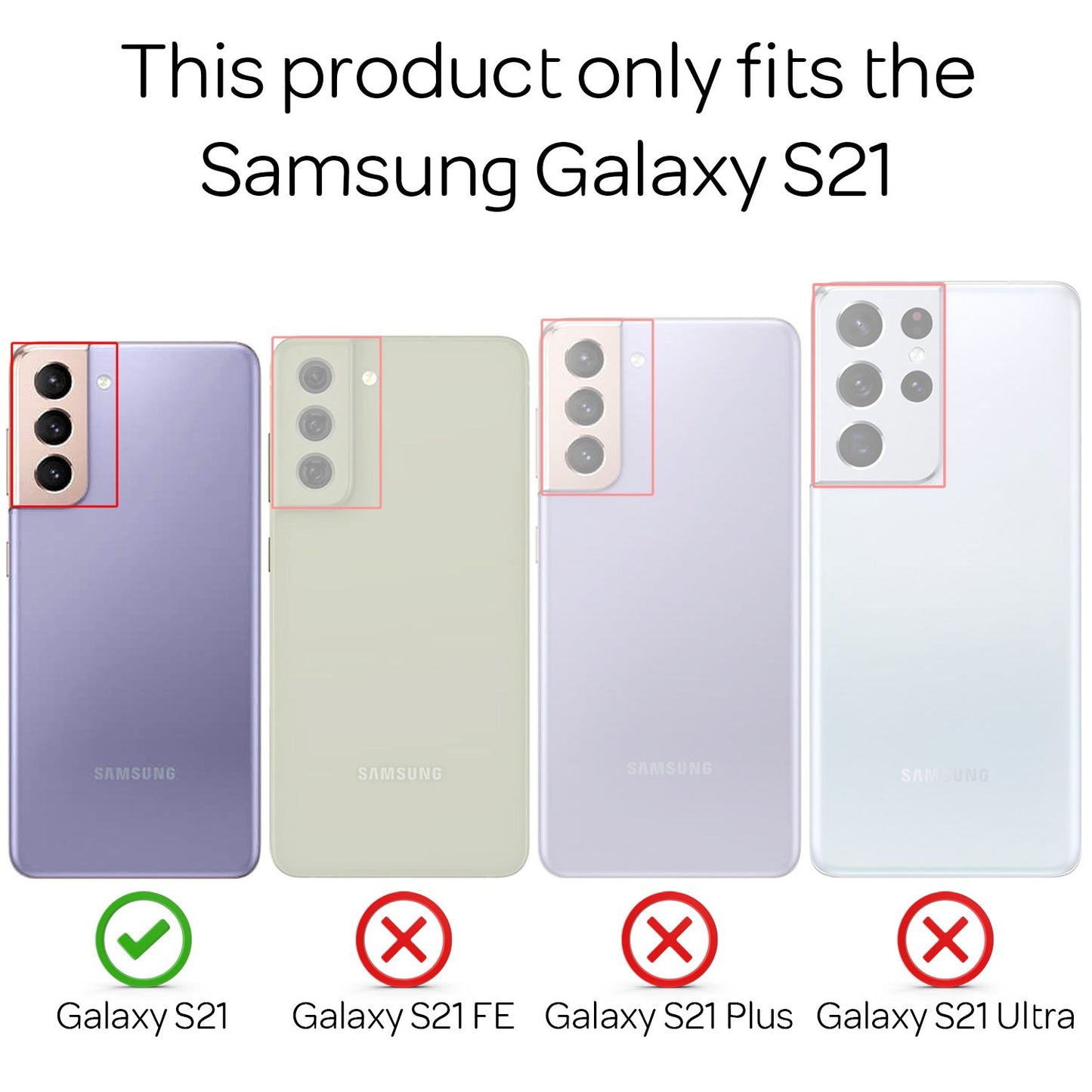 Husă de telefon NALIA Design pentru Samsung Galaxy S21, husă subțire cu aspect de piele