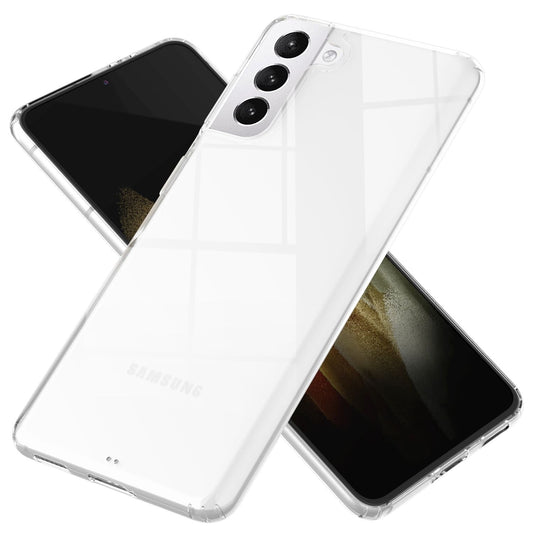 NALIA Klare Handyhülle Ultra Transparent - Transparent Kunststoff, Galaxy S21 Kompatibel, Dünn
