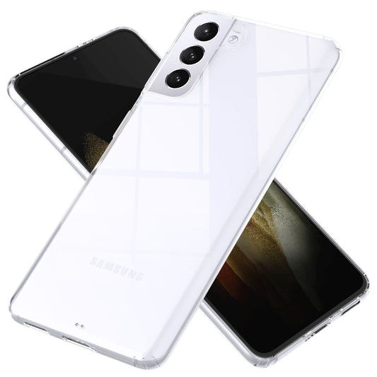 NALIA Klare Handy Schutz Hülle für Samsung Galaxy S21 Plus, Hard Case Cover Etui