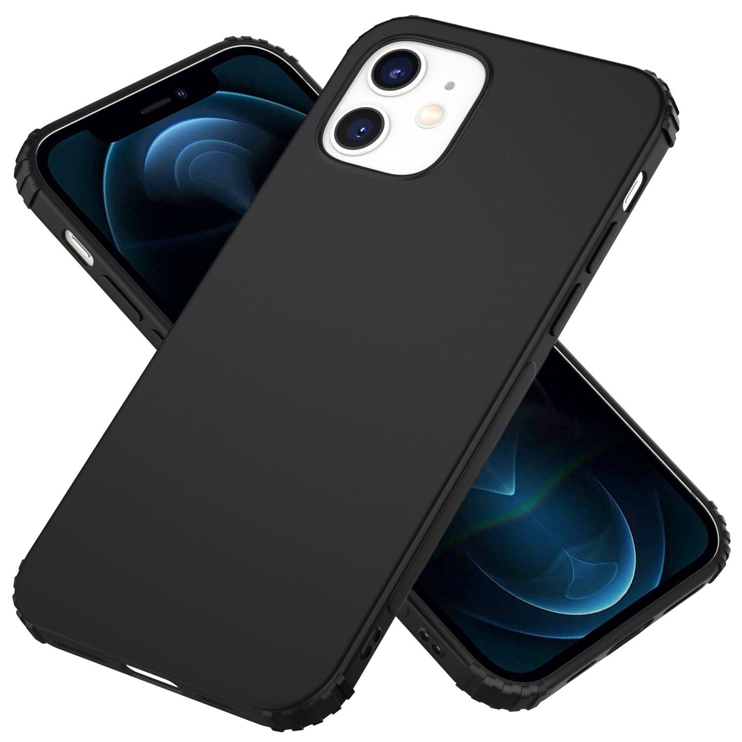 NALIA iPhone 12 Silikon Hülle Ultra-Slim - Dicke 0,5mm, Material Silikon, Schutzkante